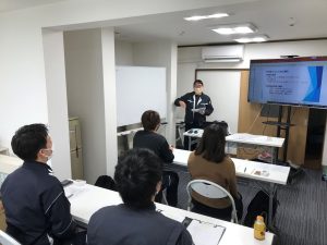 4月7日 新入社員研修を行いました。